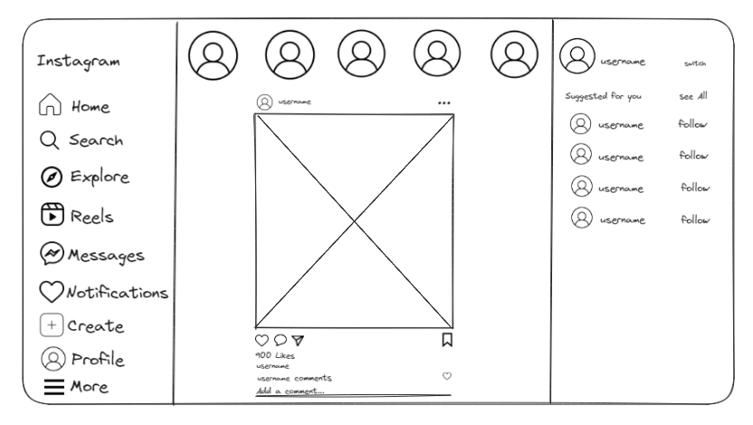 Wireframe image